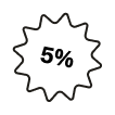 discount 5%